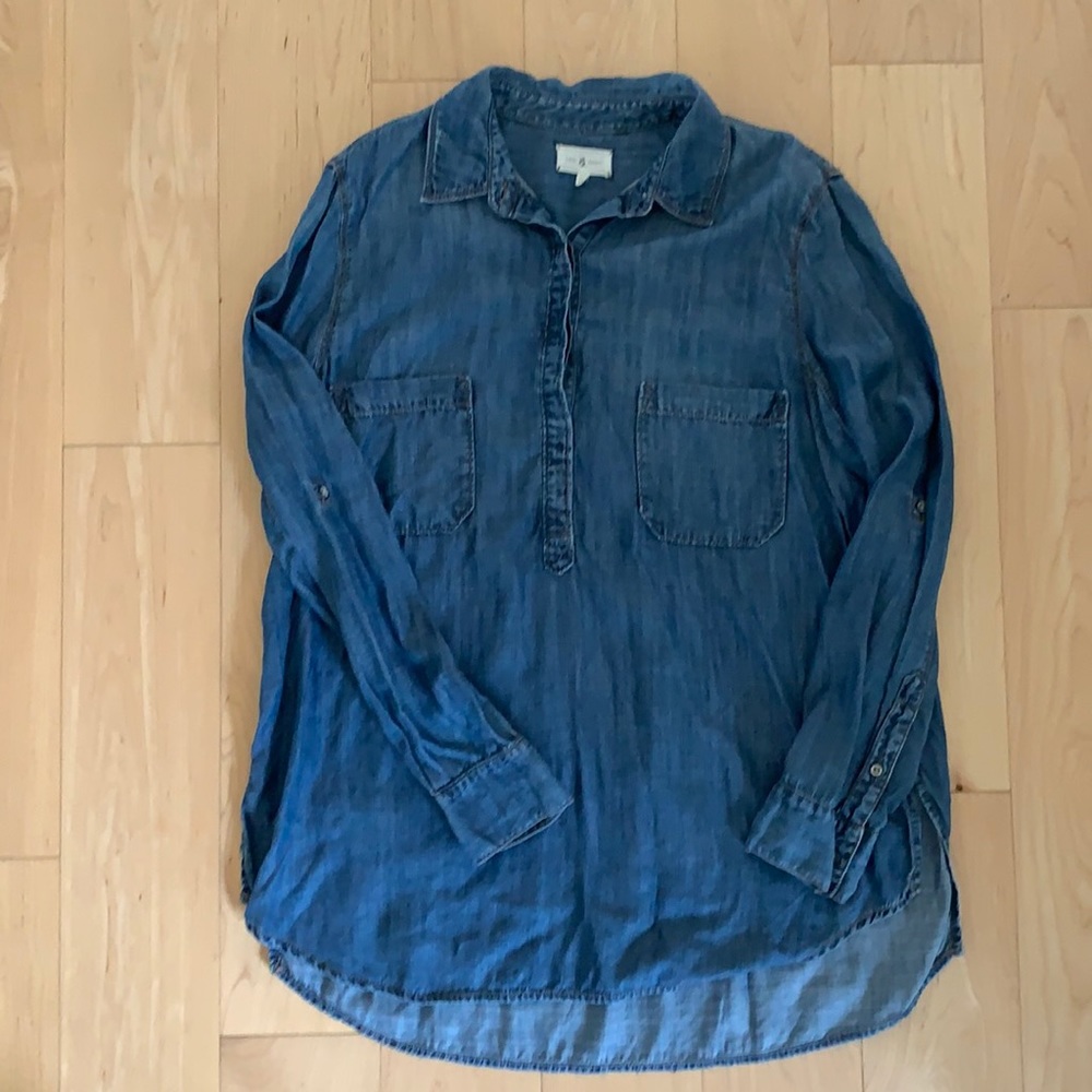 Lou & Grey chambray shirt